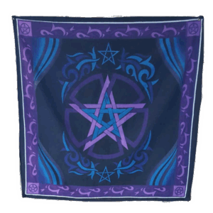 36″ x 36″ Pentagram altar cloth