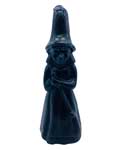 8" Black Witch candle