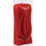 Red Female Genital candle