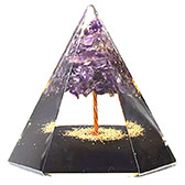 3 3/4" Orgone 6 Sided pyramid