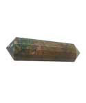 Double Terminated Bloodstone Point 2" 16 faceted