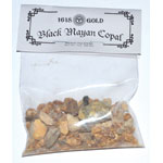 Black Mayan Copal granular incense 1oz