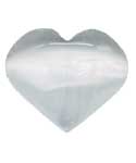 3" Selenite heart