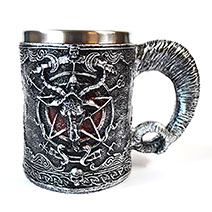 4 3/4" Baphomet mug