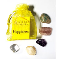 Happiness gemstone therapy