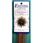 Sandalwood essential essences incense sticks 16 pack