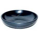 Black Stone Scrying Bowl 6"
