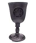 7 5/8" Pentagram & Bird chalice