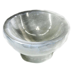 4" Selenite Stand bowl