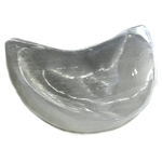 4" Selenite Half Moon bowl