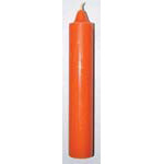 9" Orange pillar candle