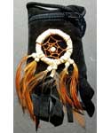 Black bag dream catcher