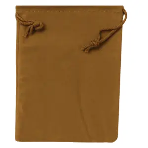 Brown Velveteen Bag