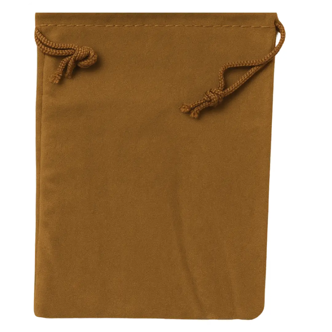 Brown Velveteen Bag