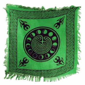 Moon Phase altar cloth 18″ x 18″