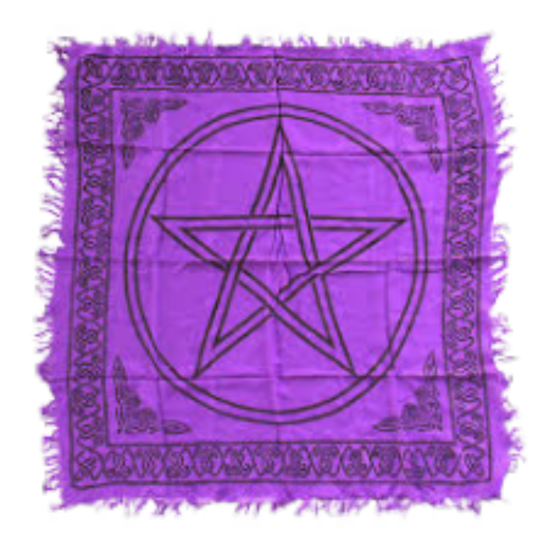 Pentagram altar cloth 36″ x 36″
