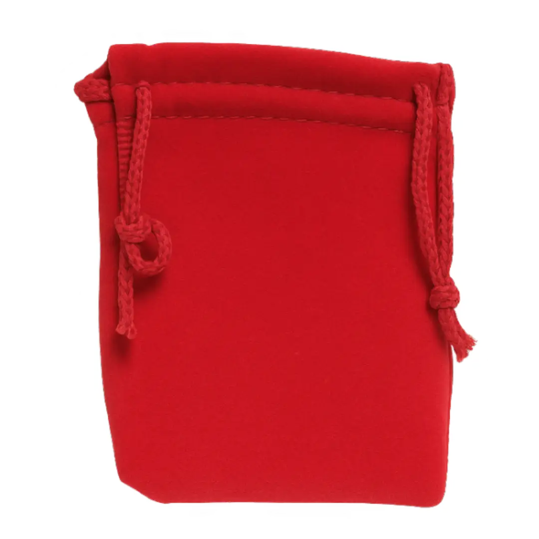 Red Velveteen Bag