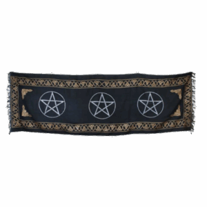 Three Pentagram altar cloth 21″ x 72″