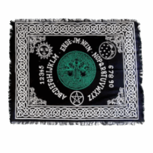 Tree of Life Ouija-Board altar cloth 24″ x 30″