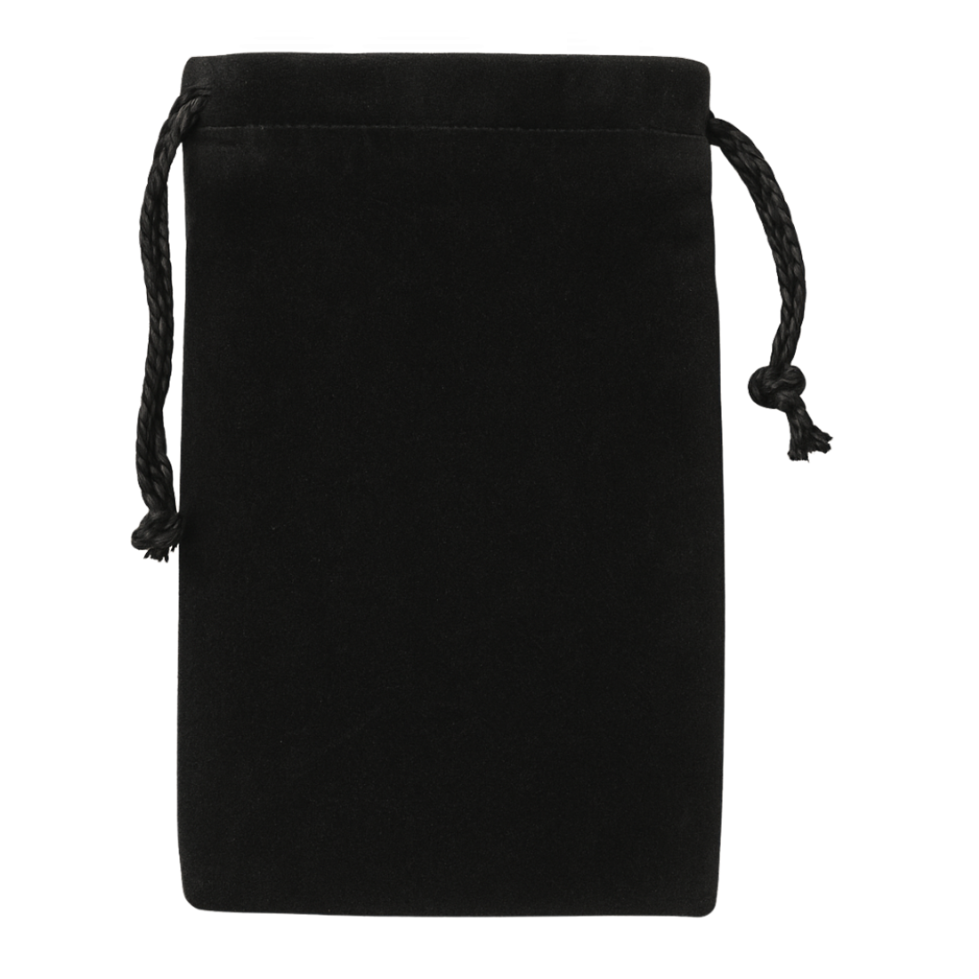 Black Velveteen Bag