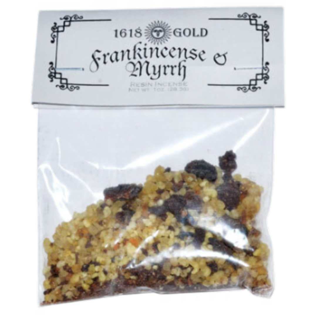 Frankincense & Myrrh Granular incense Mix 1 oz